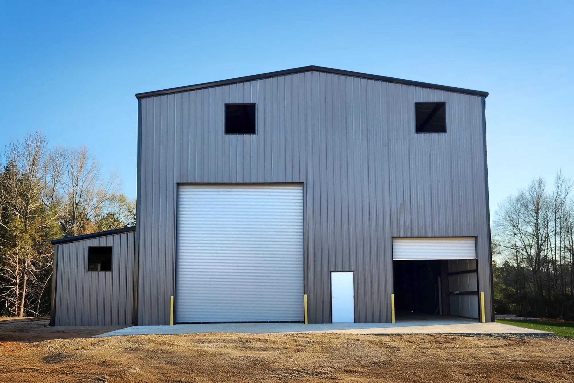 open, customized interior