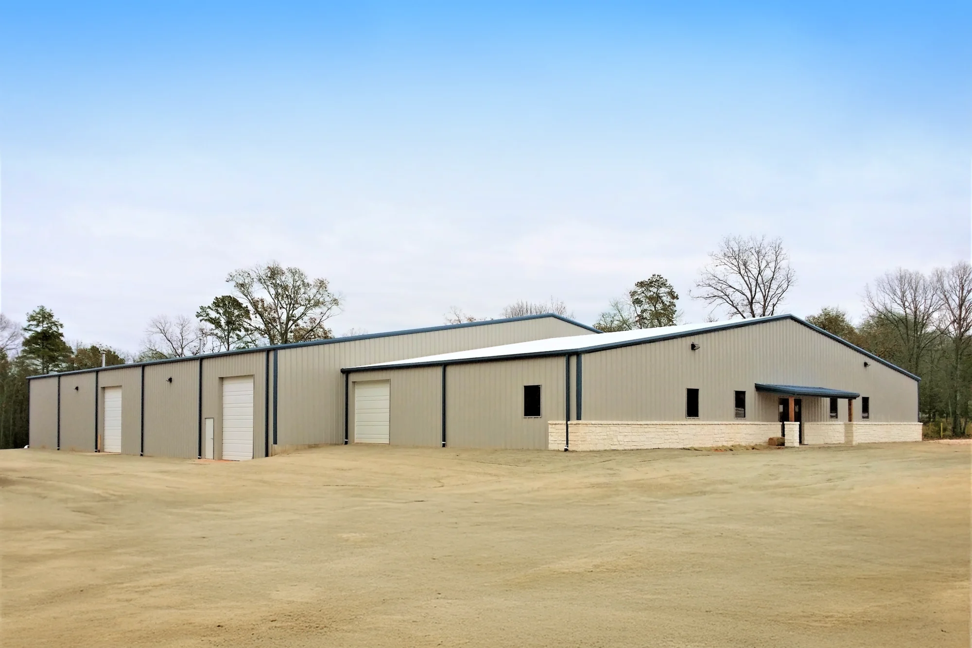 open, customized interior