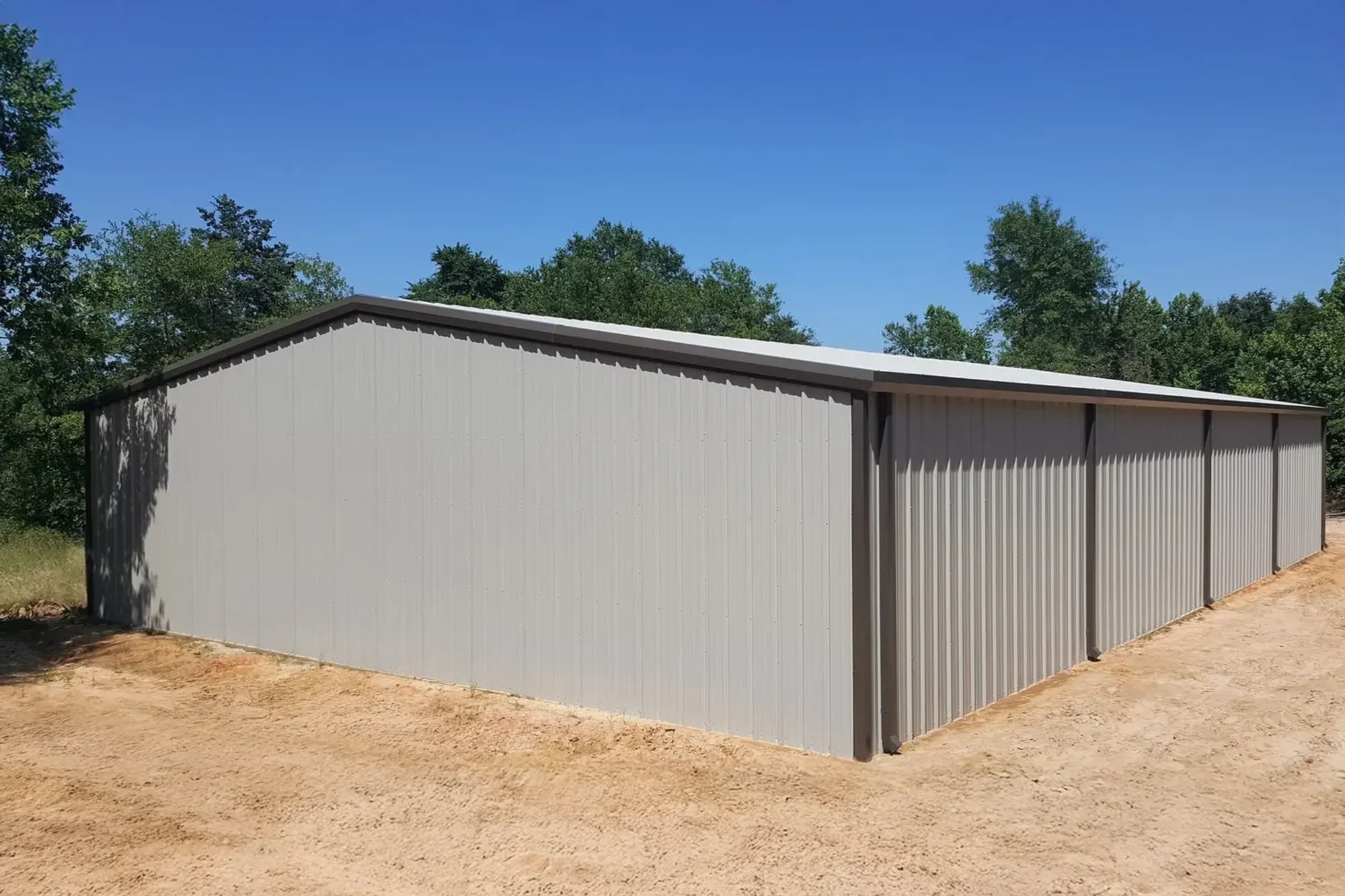 Steel building trim line manufacturing