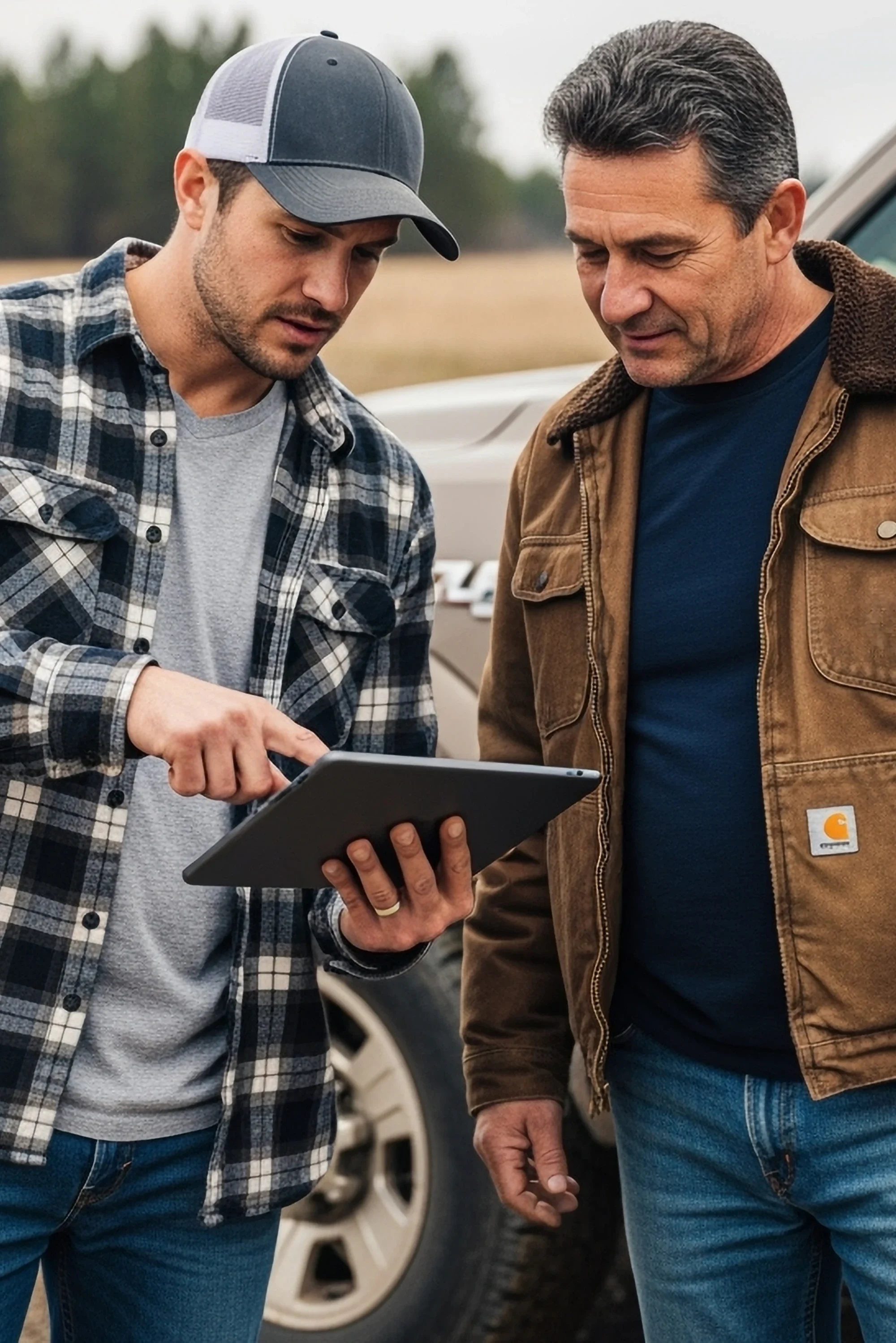 3D design tool on iPad showing building visualization