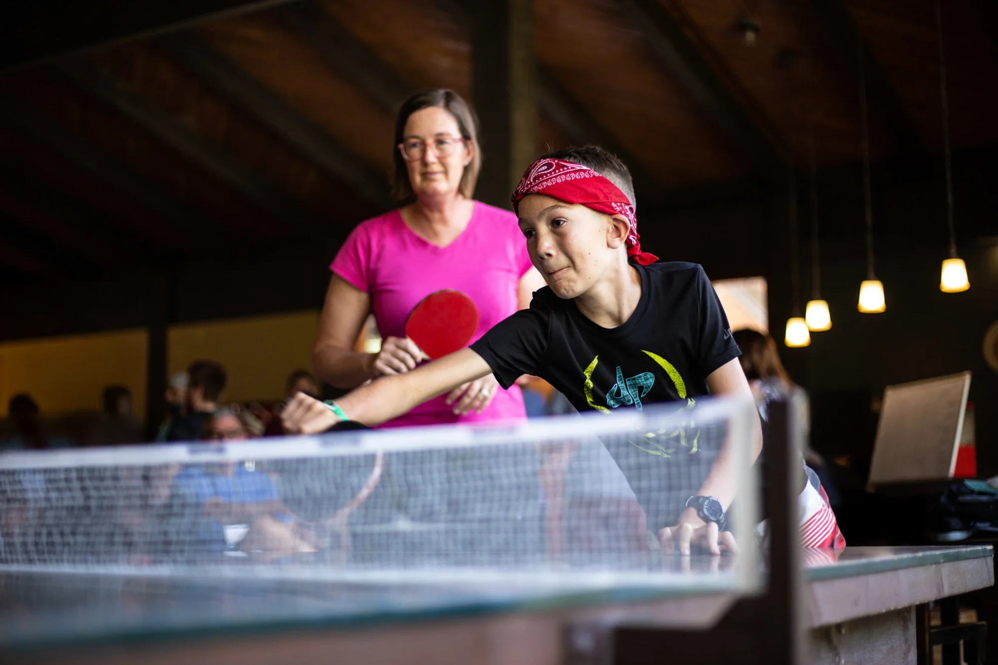 activ game room ping pong boy
