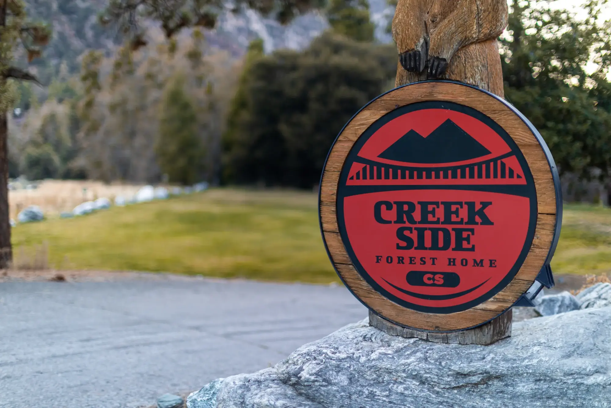 creek side sign