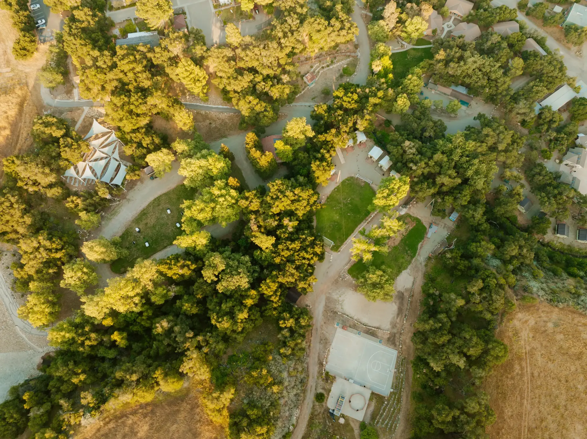 drone ojai aerial