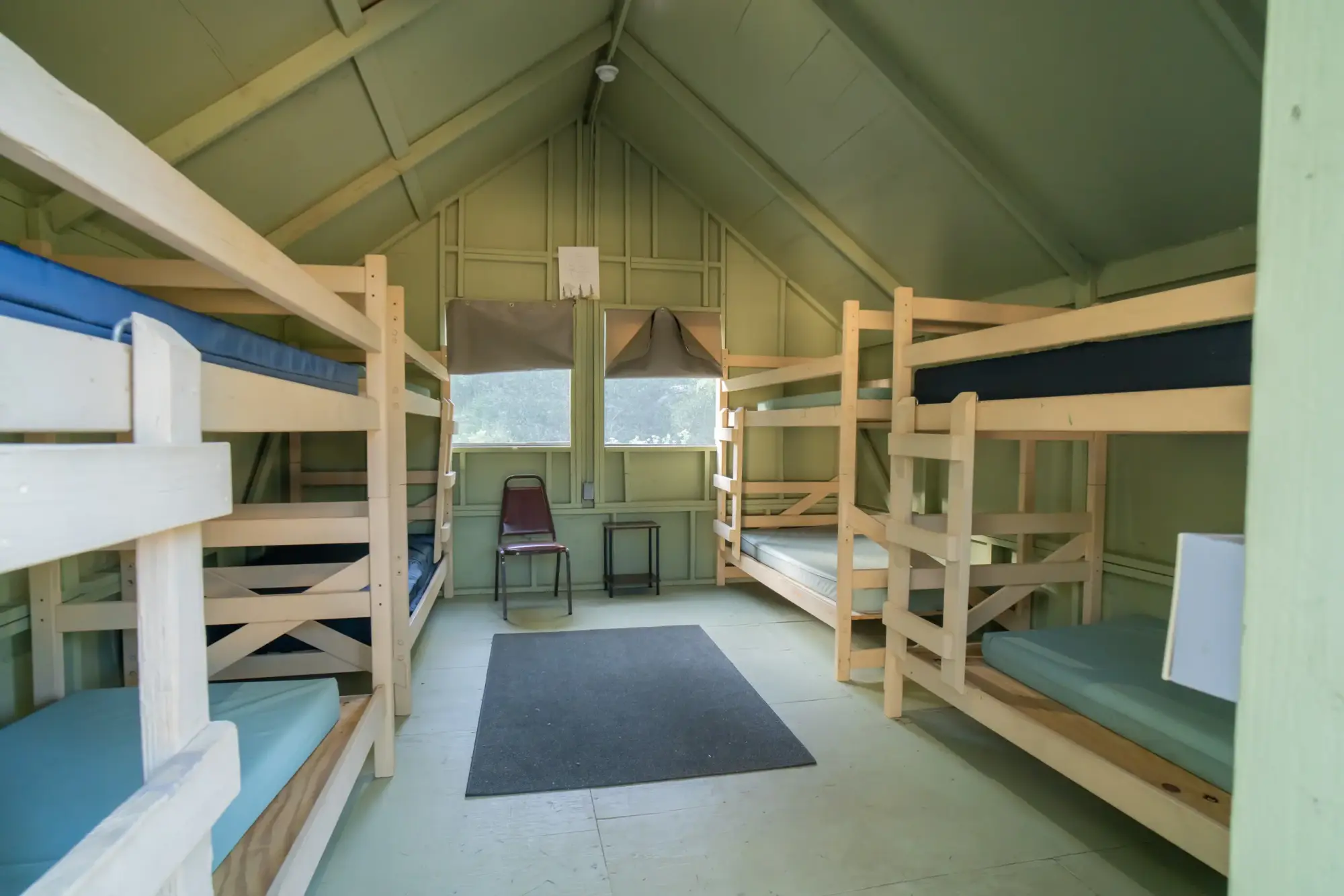 ojai tent cabin inside