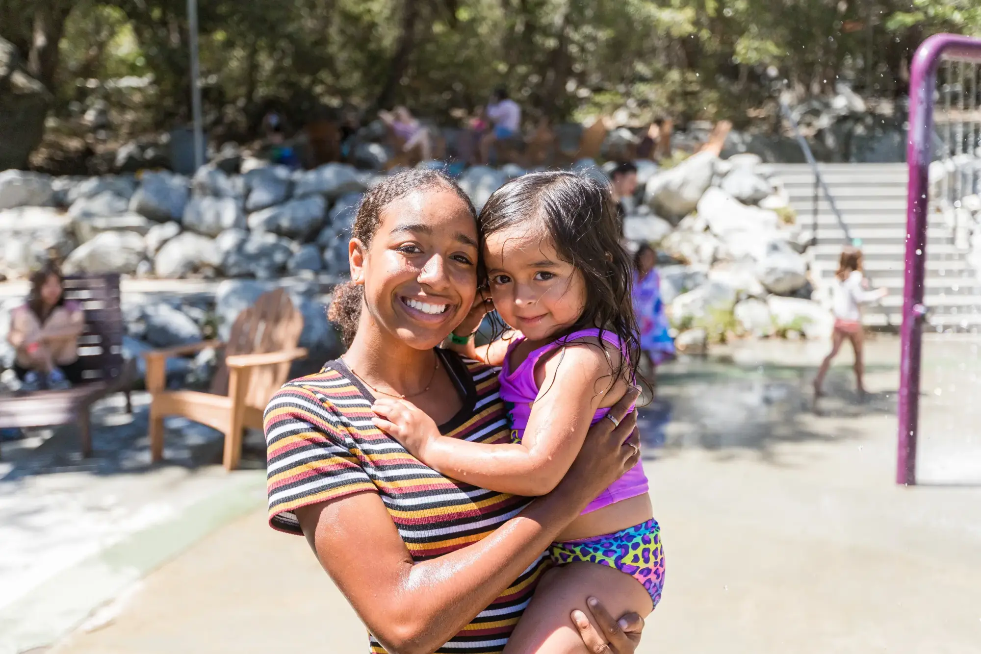 radiant girl splash pad