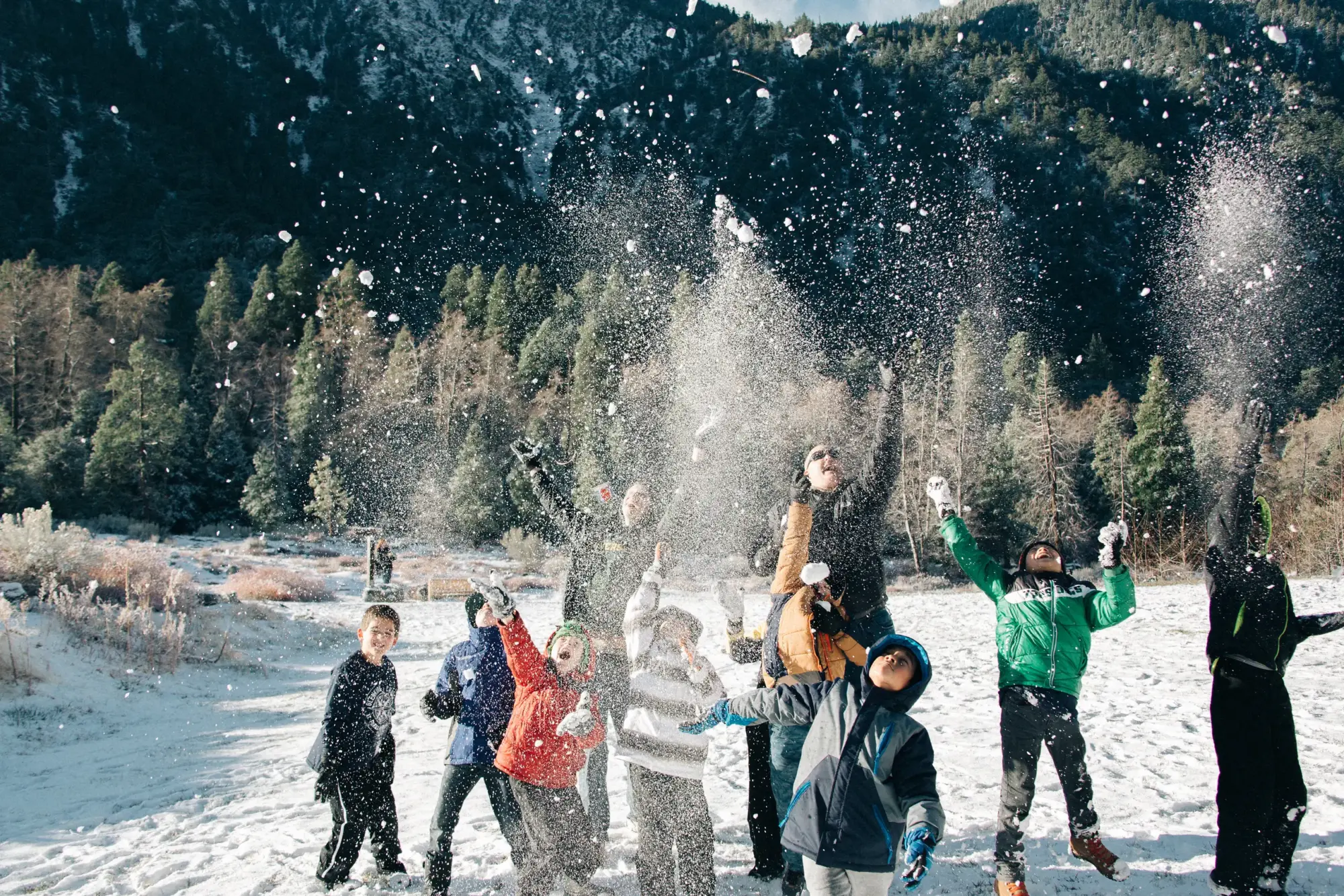 snow throw kids winter best