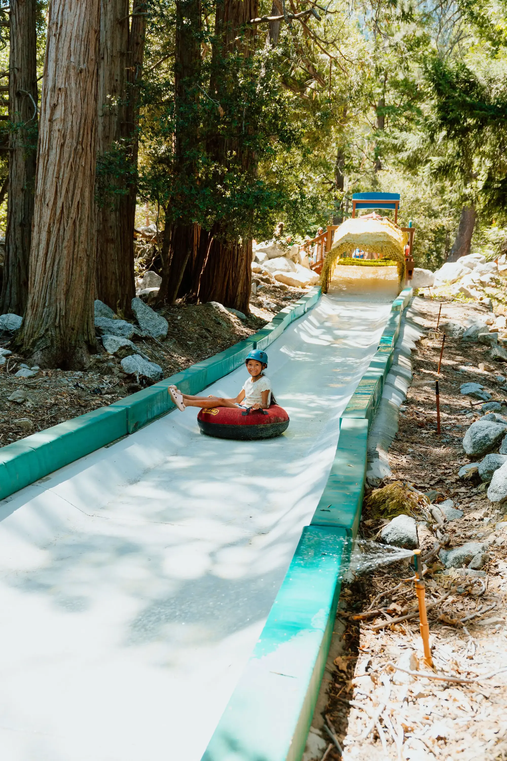 tube run smile