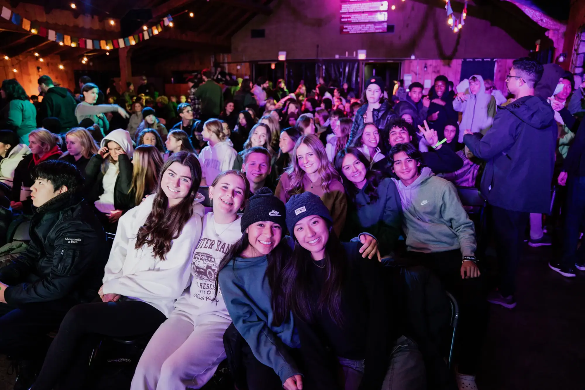 winter camp audience youth hormel