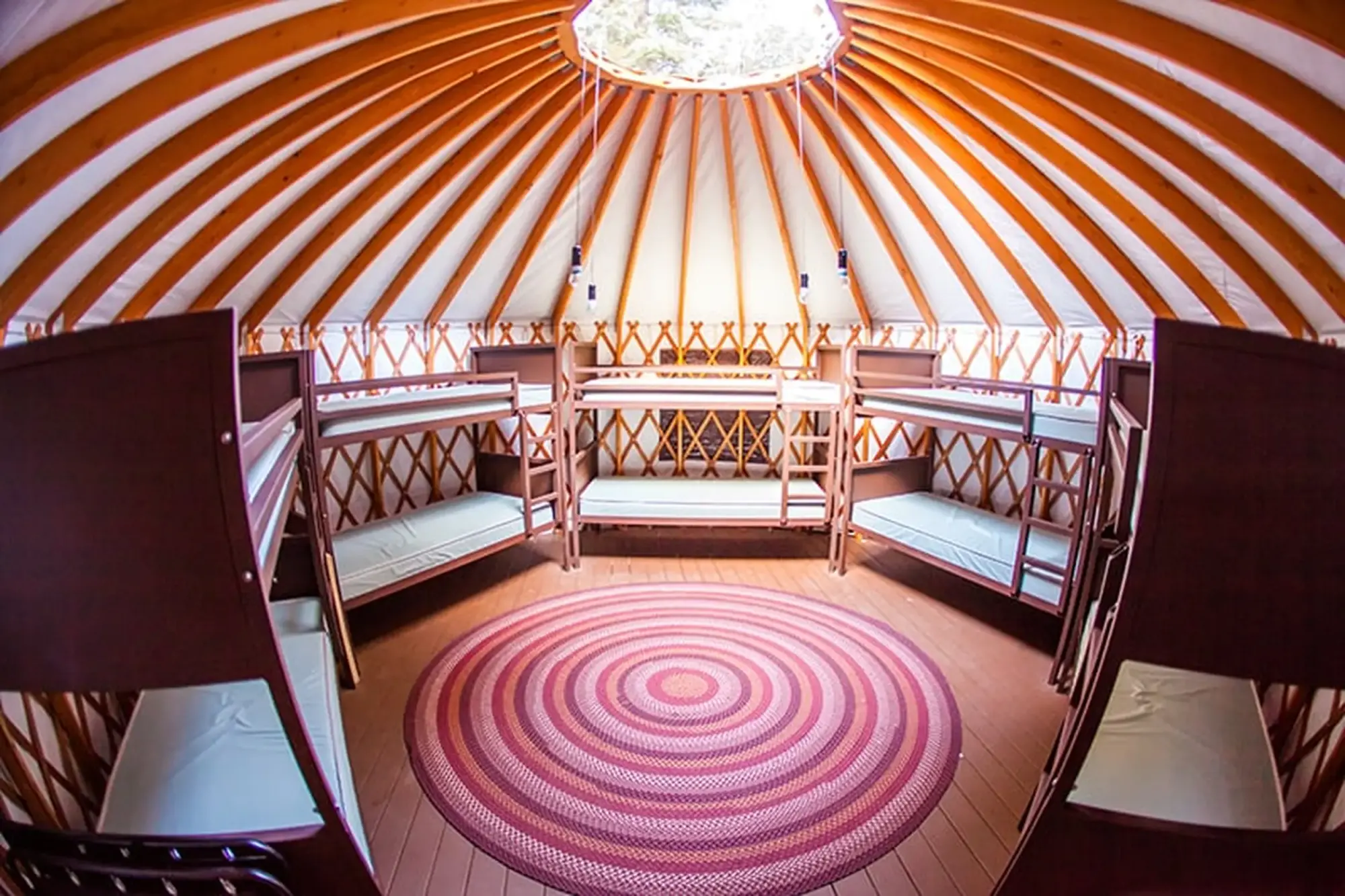 yurt inside